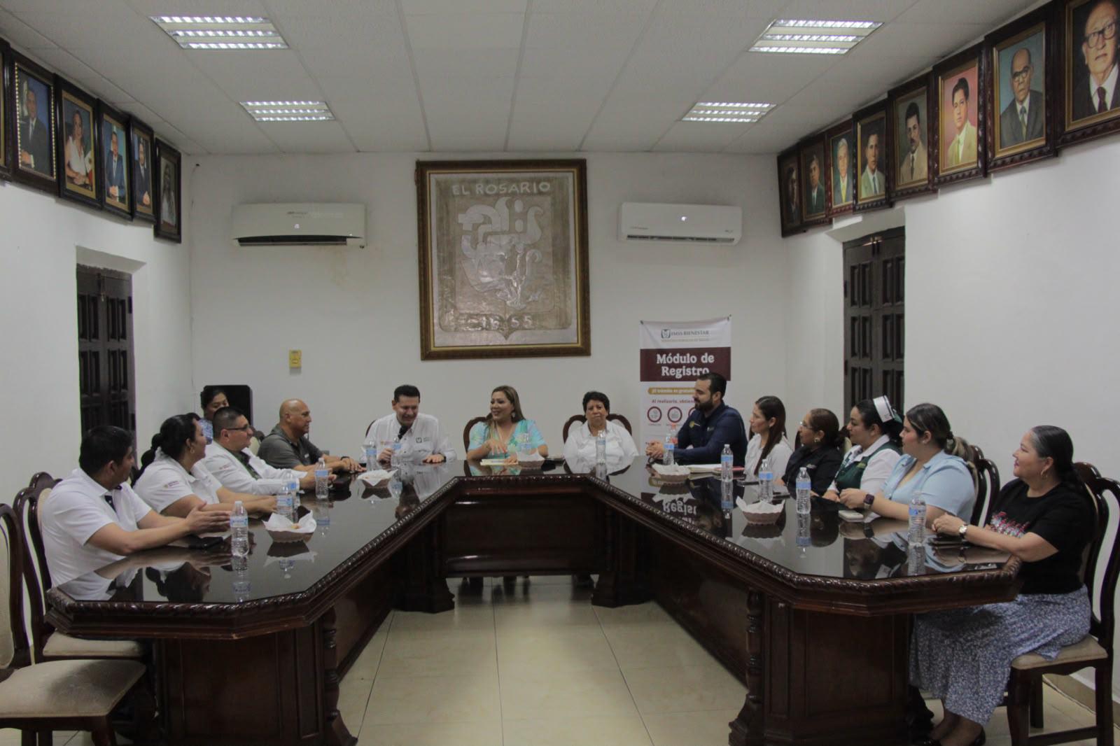 $!Firma Gobierno de Rosario convenio de colaboración con IMSS Bienestar