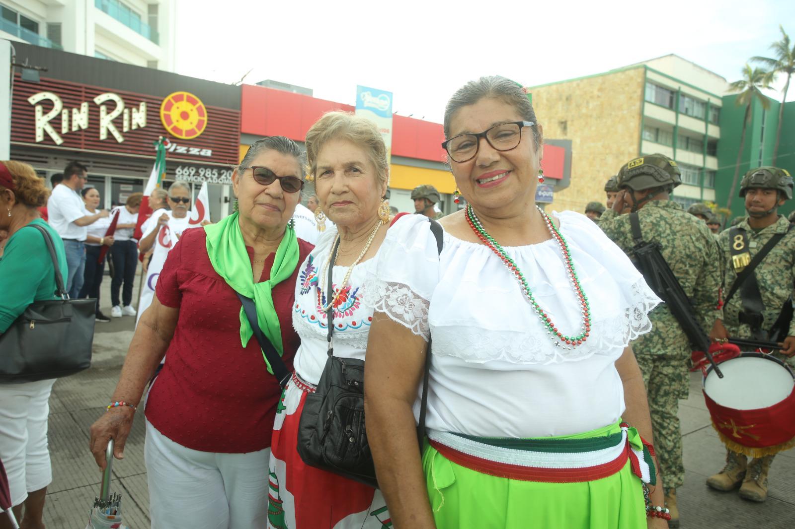 $!Clementina Canizalez, María Félix y Magdalena Salas.