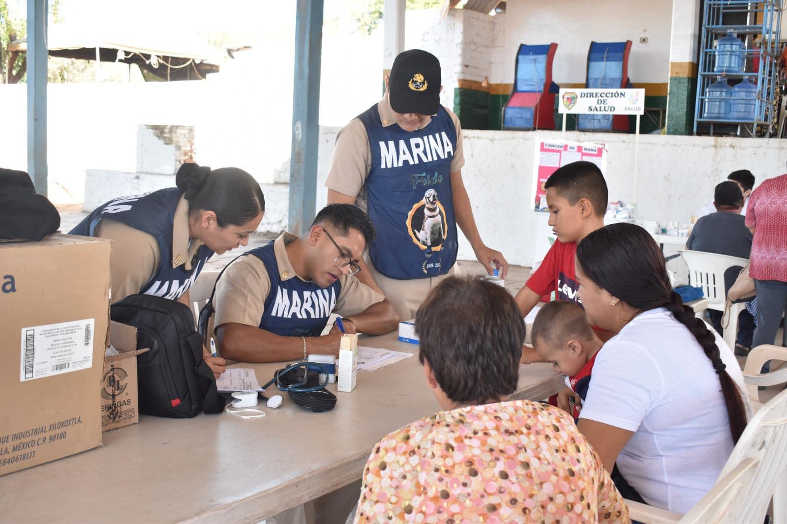 $!Llegarán servicios gratuitos a El Espinal y Ensenada, en Elota, con apoyo de la Marina