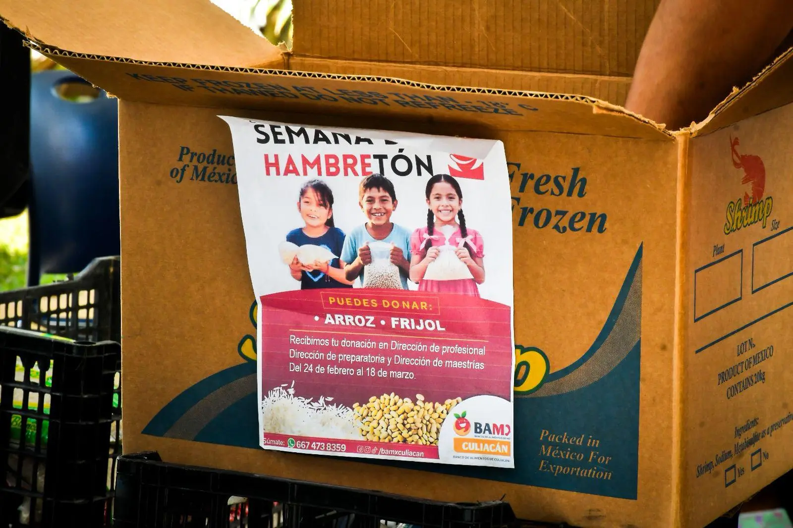 $!Tecmilenio Culiacán abre sus puertas a la colecta Hambretón 2026 e invita a donar