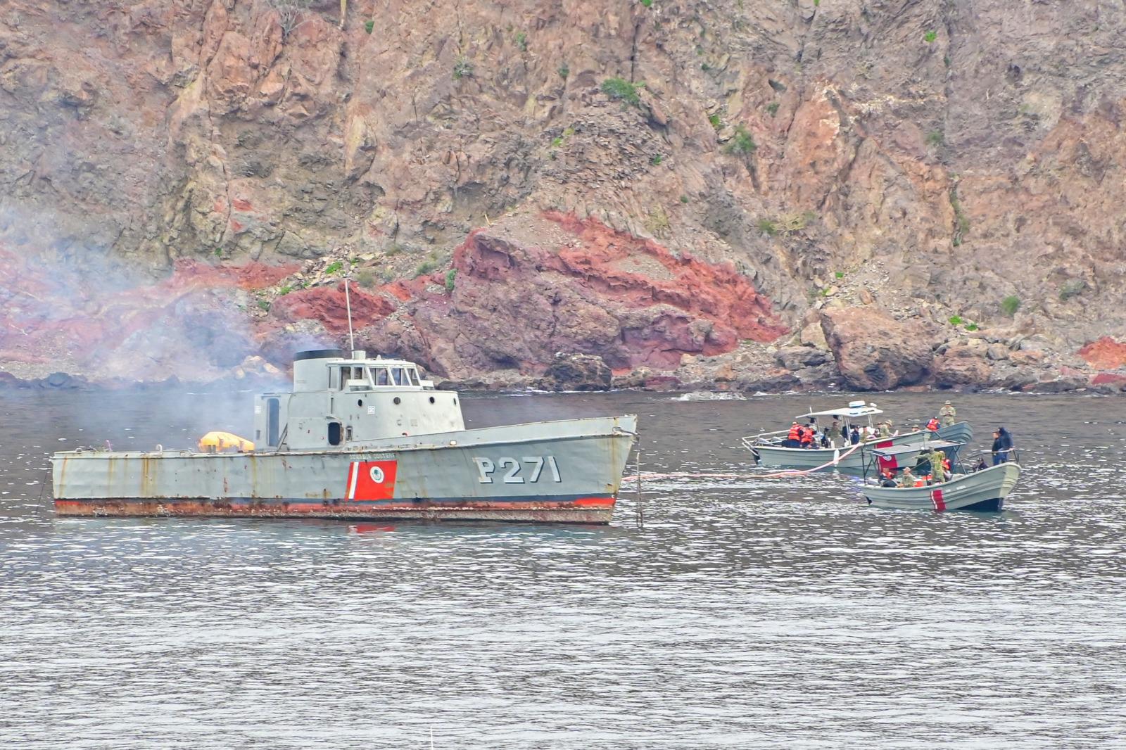 $!Sheinbaum inaugura Museo Subacuático en San Carlos