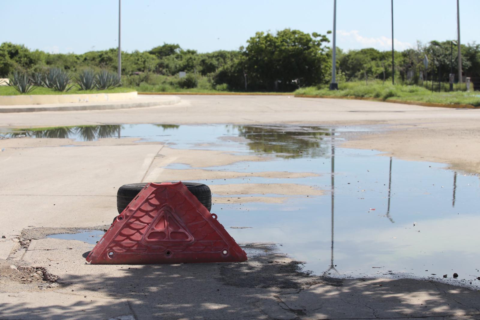 $!Recibe zona de Cerritos, en Mazatlán, descargas de aguas residuales