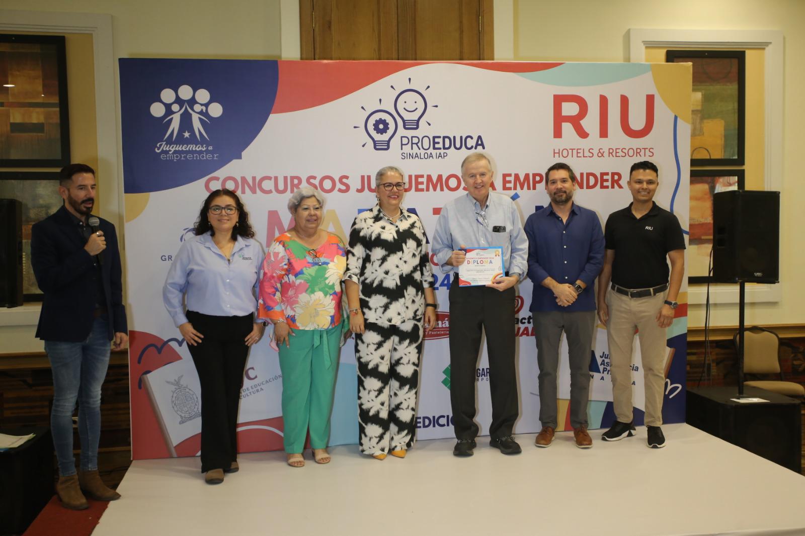 $!Celebran colorido concurso ‘Juguemos a Emprender’, en Mazatlán