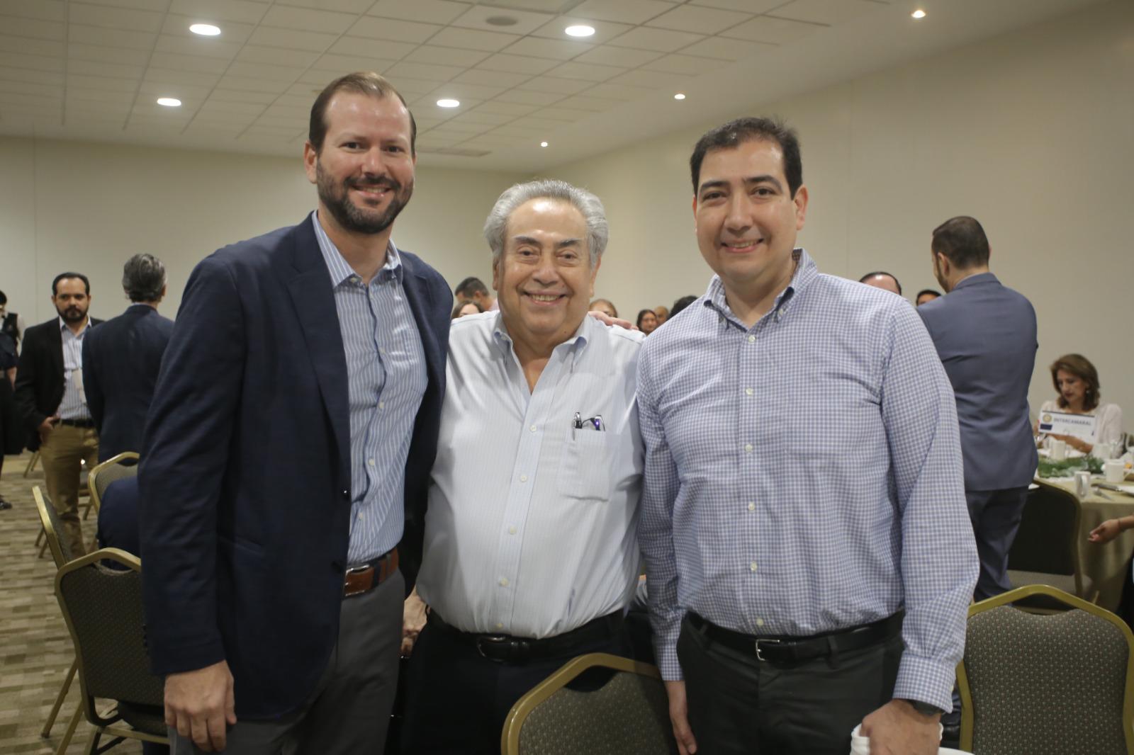 $!Luis Manuel Bouciéguez, Agustín Noriega y Agustín Noriega Loya.