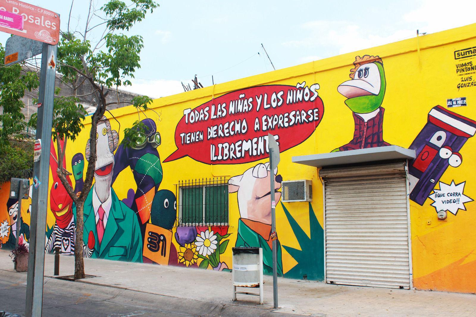 $!Inauguran mural de ‘31 Minutos’ en Culiacán: Un tributo a la libertad de expresión y la paz