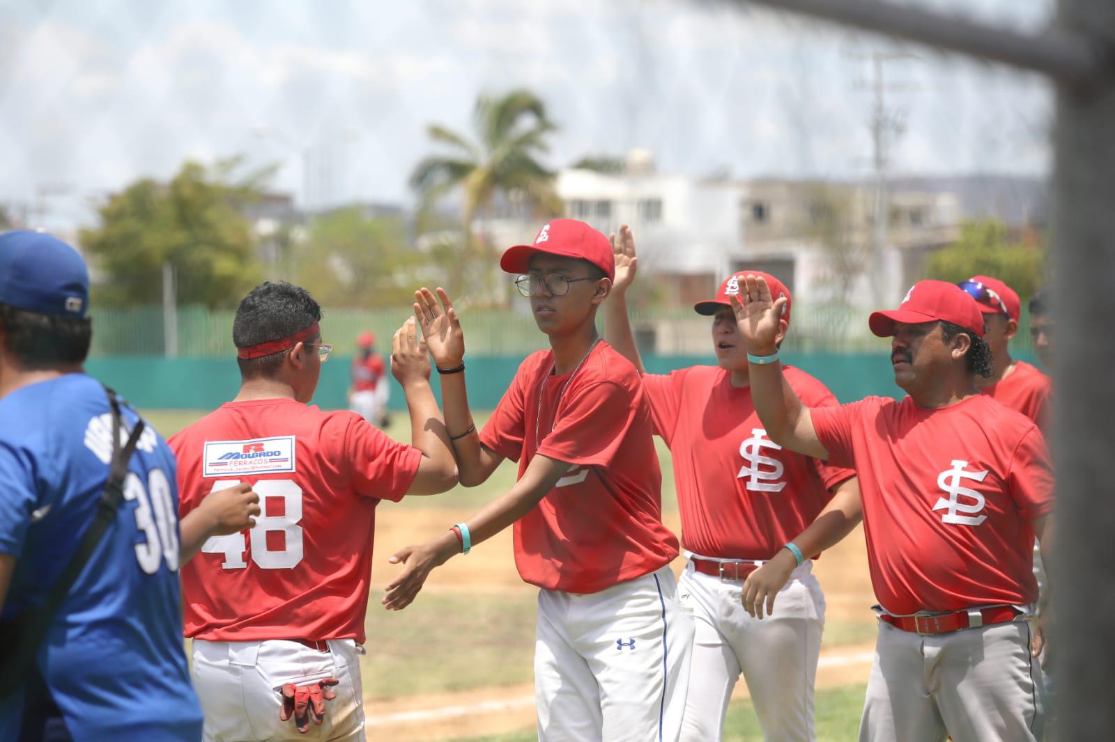 $!Liga Quintero-Mazatlán cae apretadamente ante SLP en el Mazatlán Baseball Tournament