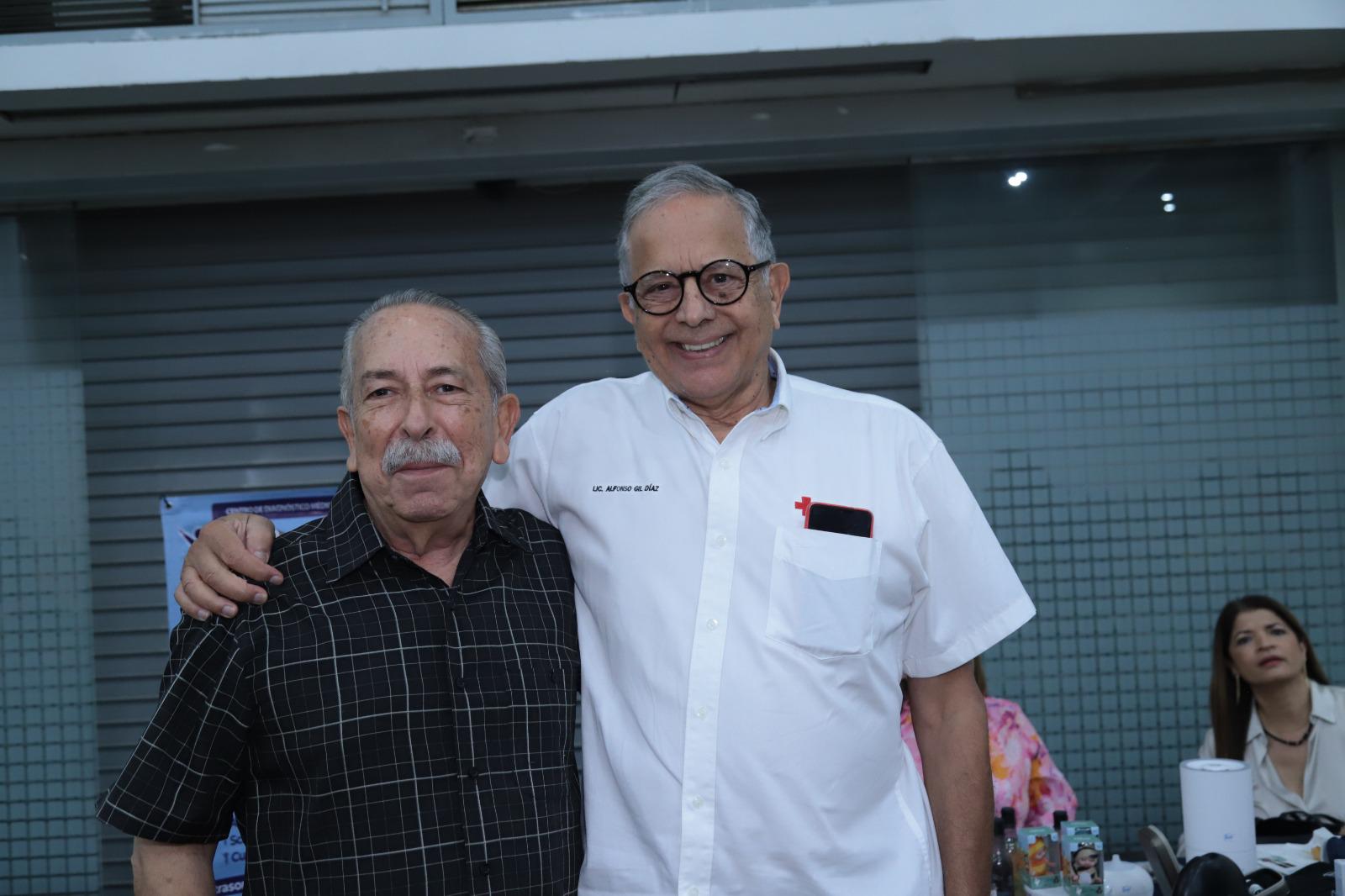 $!Jorge Buenrostro y Alfonso Gil Díaz.
