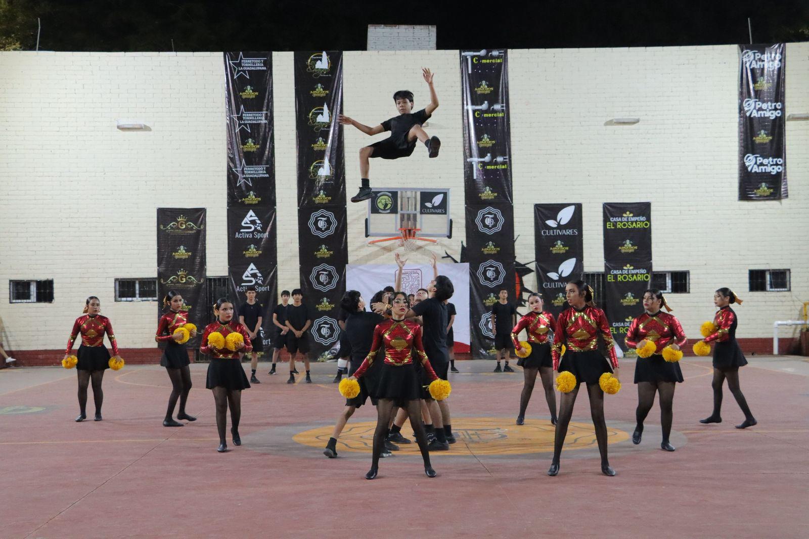 $!Conalep y Secundaria Maestro Julio Hernández triunfan en encuentro de porristas en Rosario