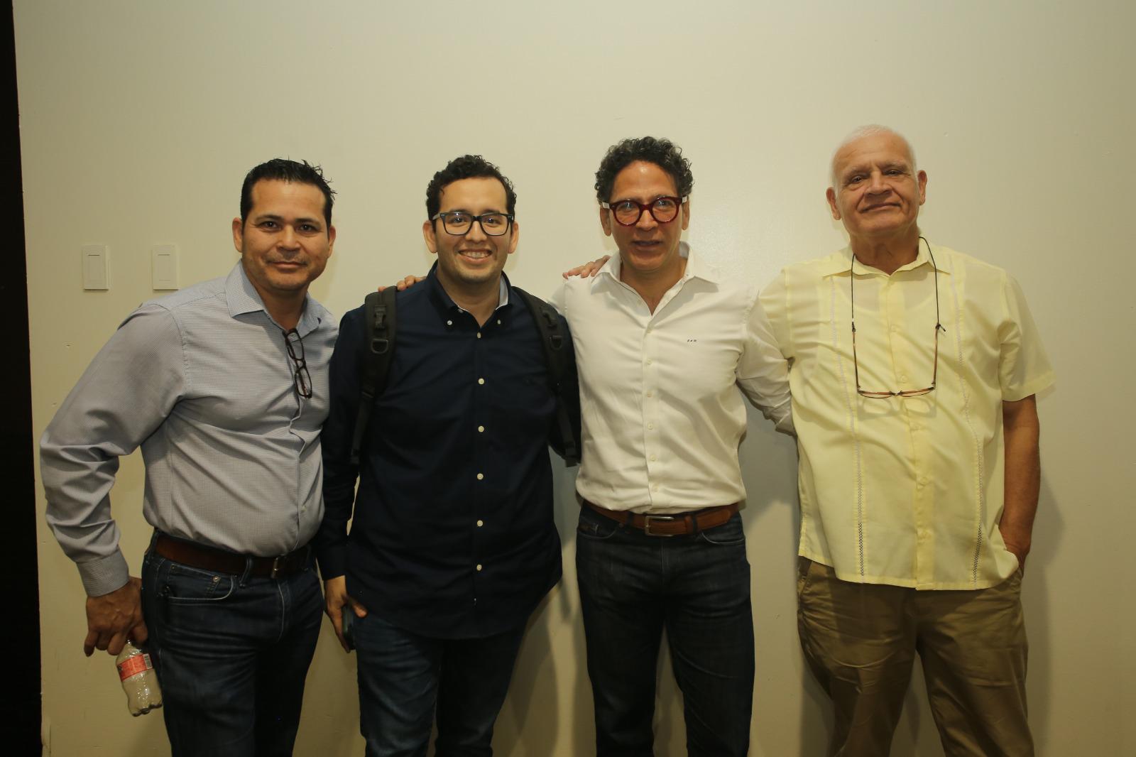 $!Roberto Aguilar, Aldo Quiñones, Juan Alfonso Mejía y Javier Álvarez.