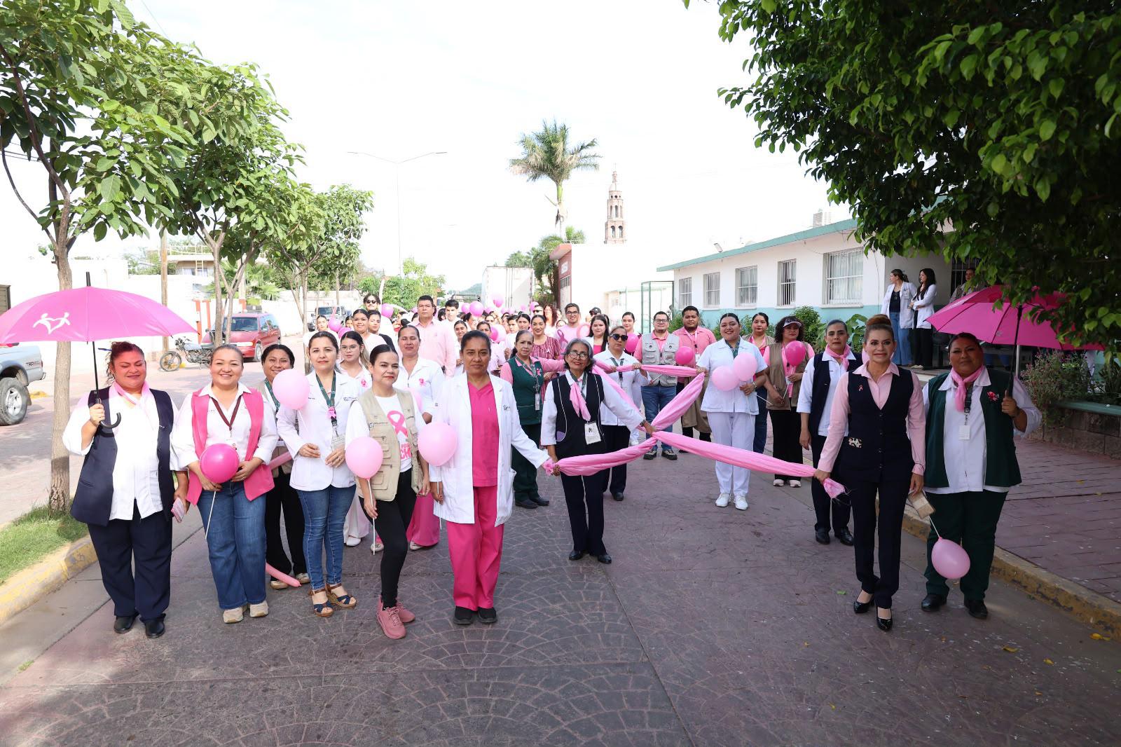 $!Conmemoraron en Rosario el Día Mundial de la Lucha contra el Cáncer de Mama