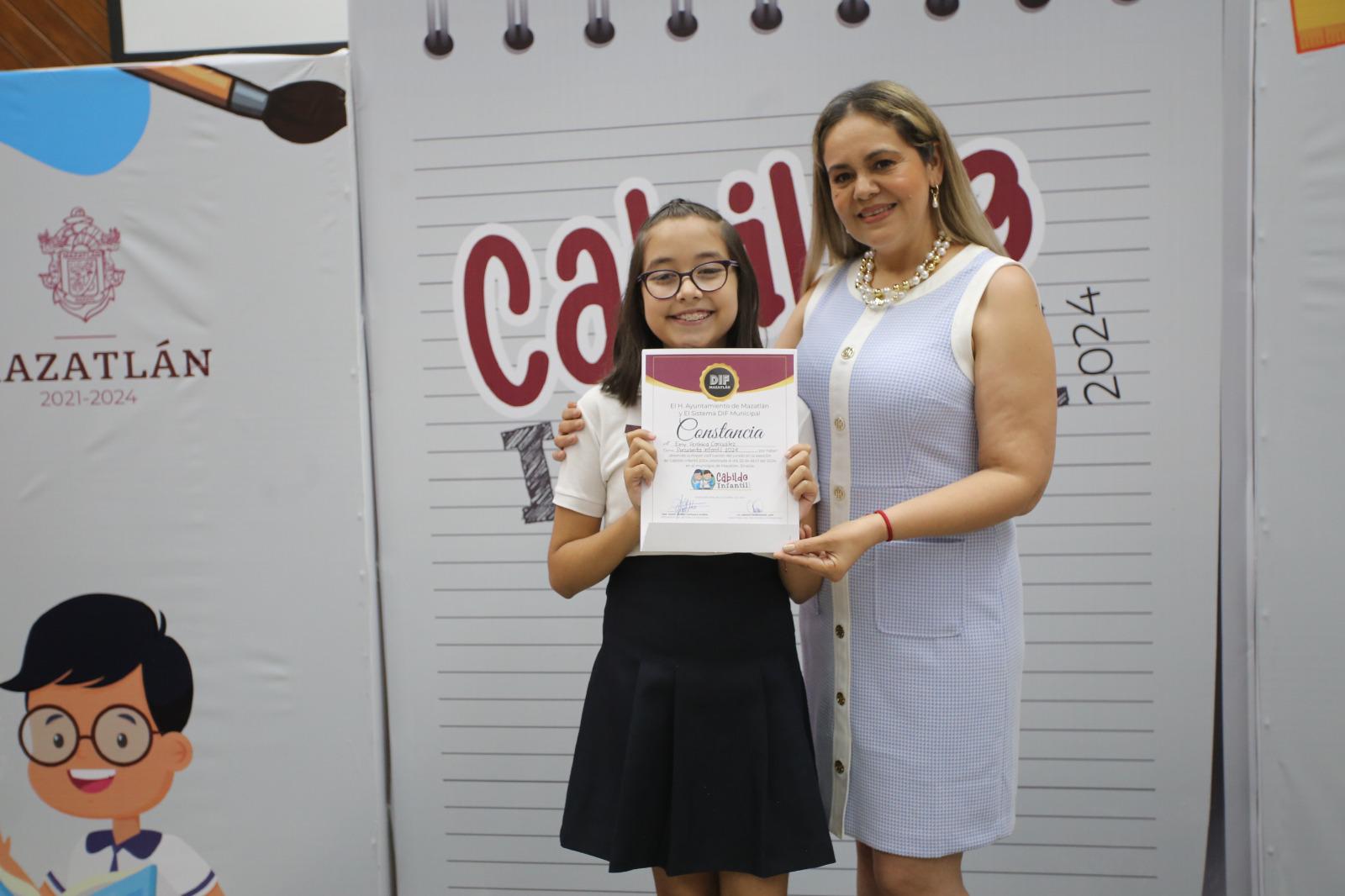 $!Emy Verónica es la nueva Alcaldesa Infantil y Dilan Jesús, el Síndico Procurador, de Mazatlán