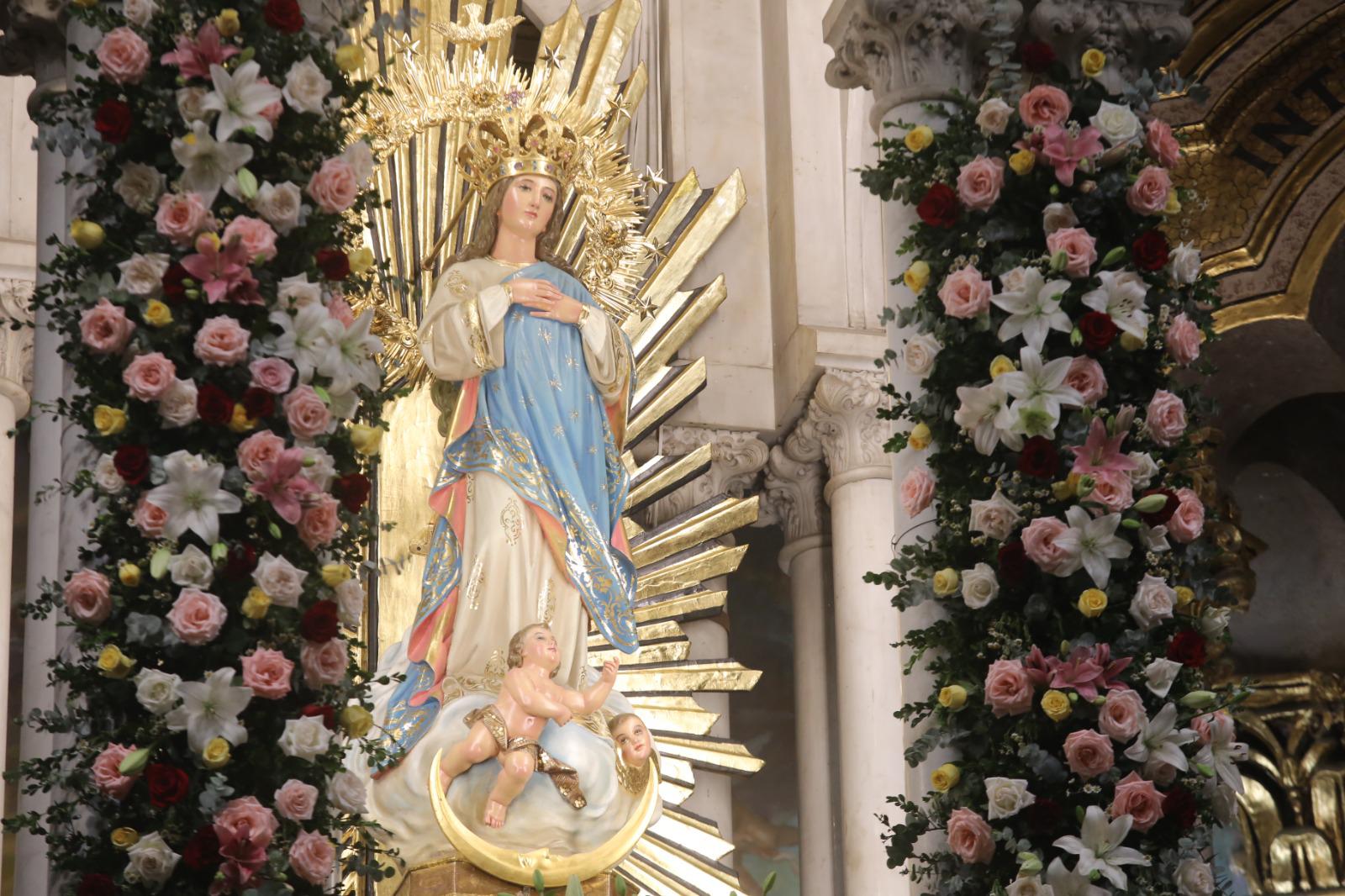 $!Celebran a Nuestra Señora de la Inmaculada Concepción en la Catedral de Mazatlán