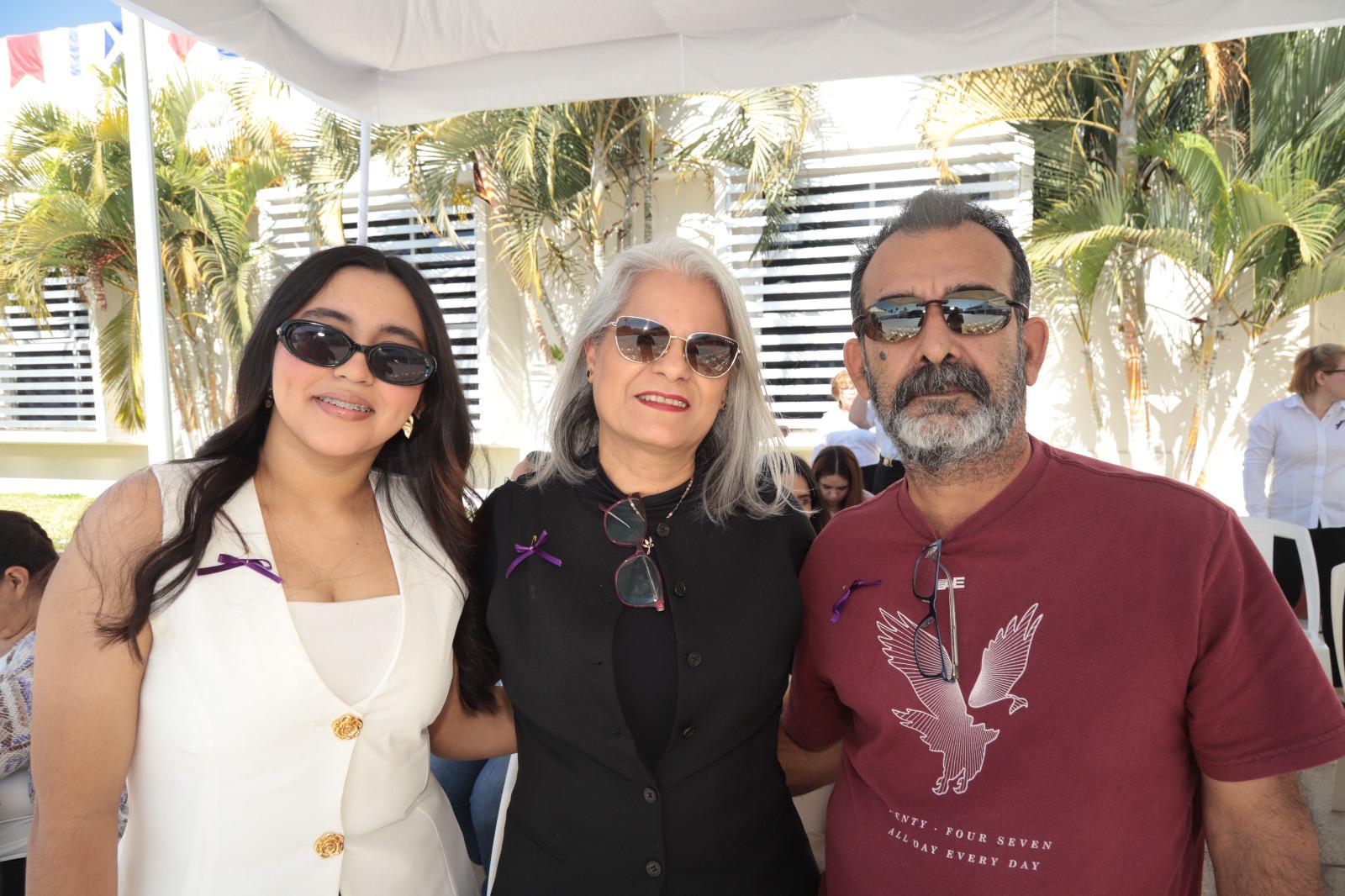 $!Sofía Audelo, Lourdes Iribe y Óscar Rendón.