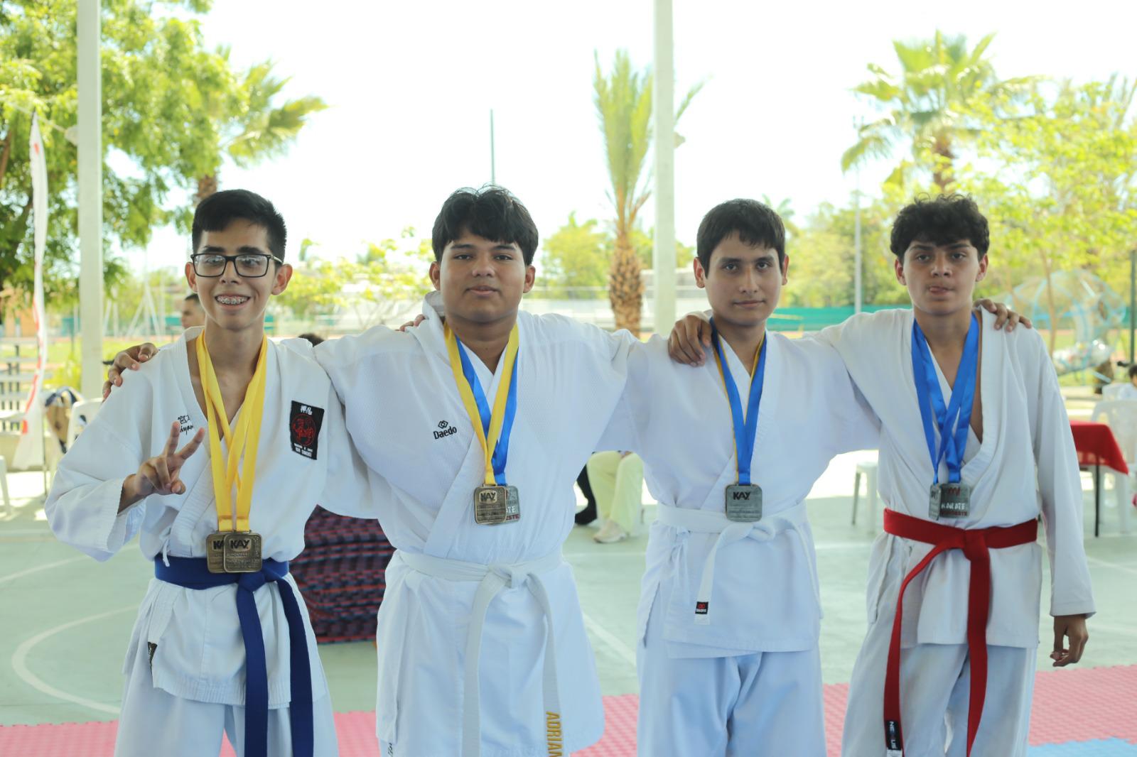 $!Cierra con éxito Copa Anual Regional de Karate Noroeste