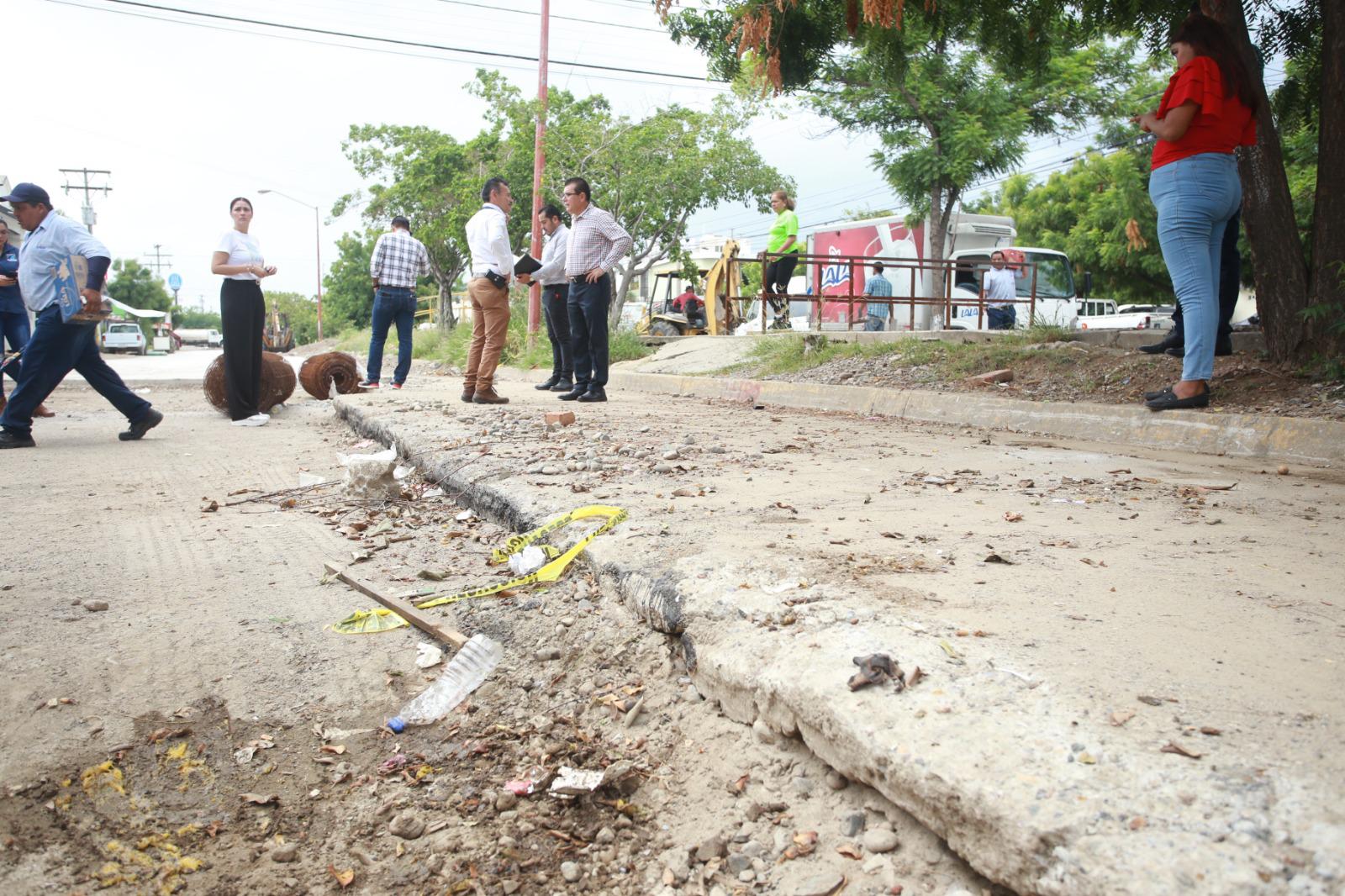 $!Prevé Alcalde de Mazatlán que colector Delfín esté concluído en 20 días