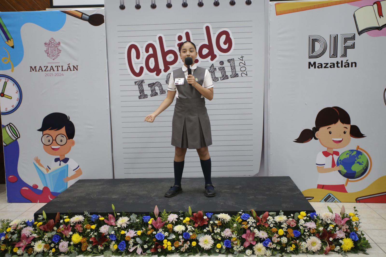 $!Emy Verónica es la nueva Alcaldesa Infantil y Dilan Jesús, el Síndico Procurador, de Mazatlán