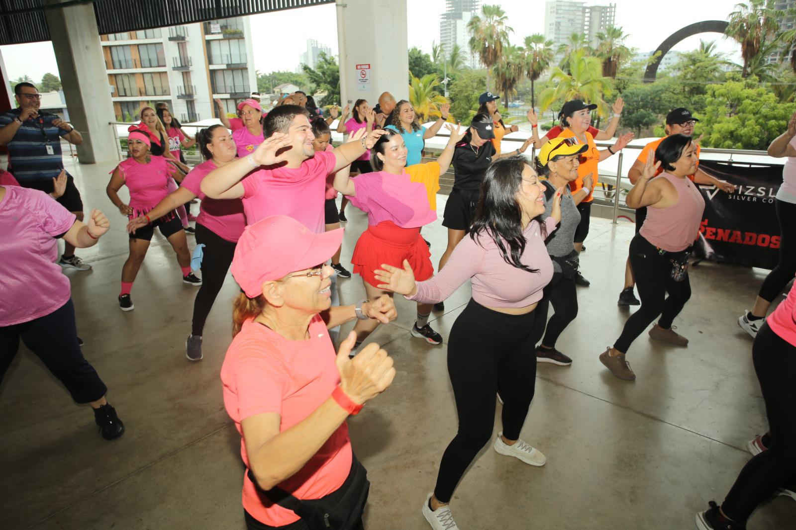 $!Apoya Venados de Mazatlán causa de Casa Valentina con máster class de zumba y bailes rítmicos