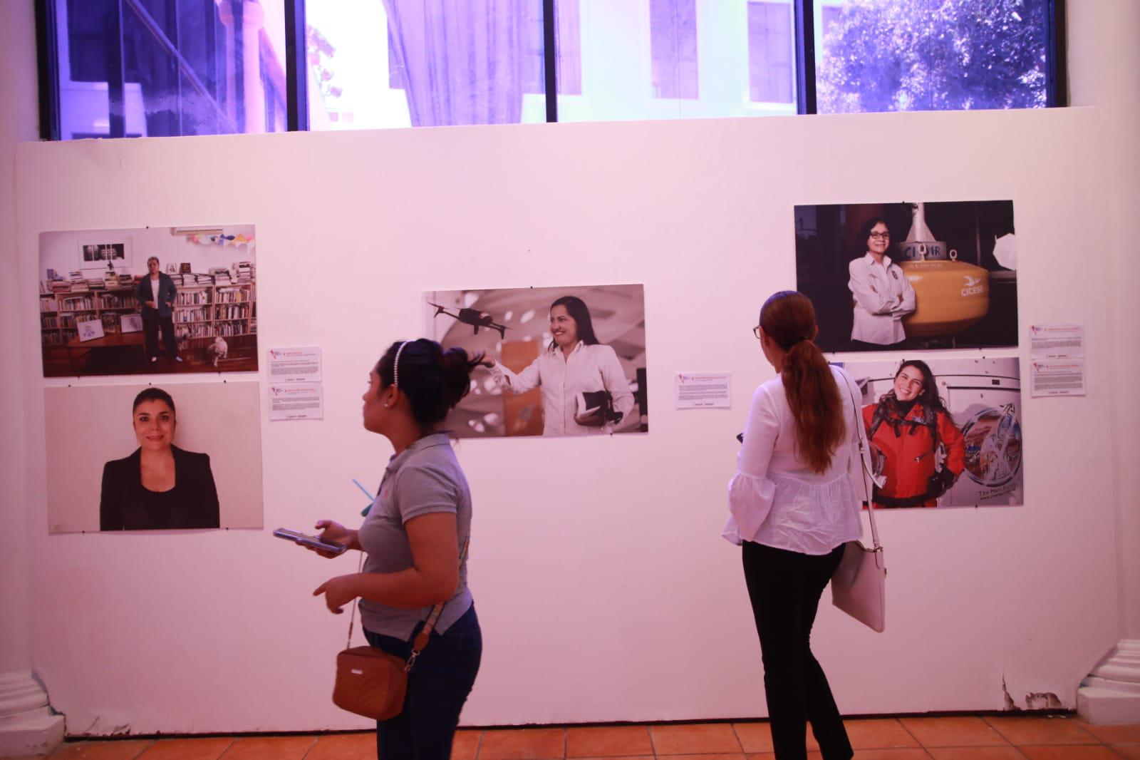 $!La exposición tiene como objetivo visibilizar el trabajo y legado de las mujeres sinaloenses en distintos ámbitos de la sociedad.