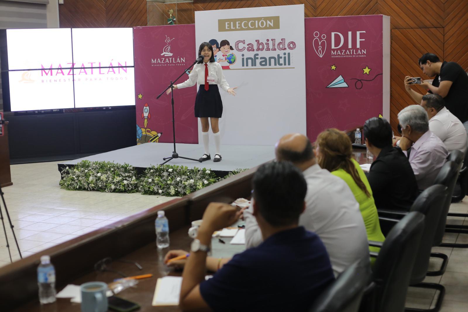 $!Elige el Sistema DIF a los representantes de la generación 2025 del Cabildo Infantil de Mazatlán