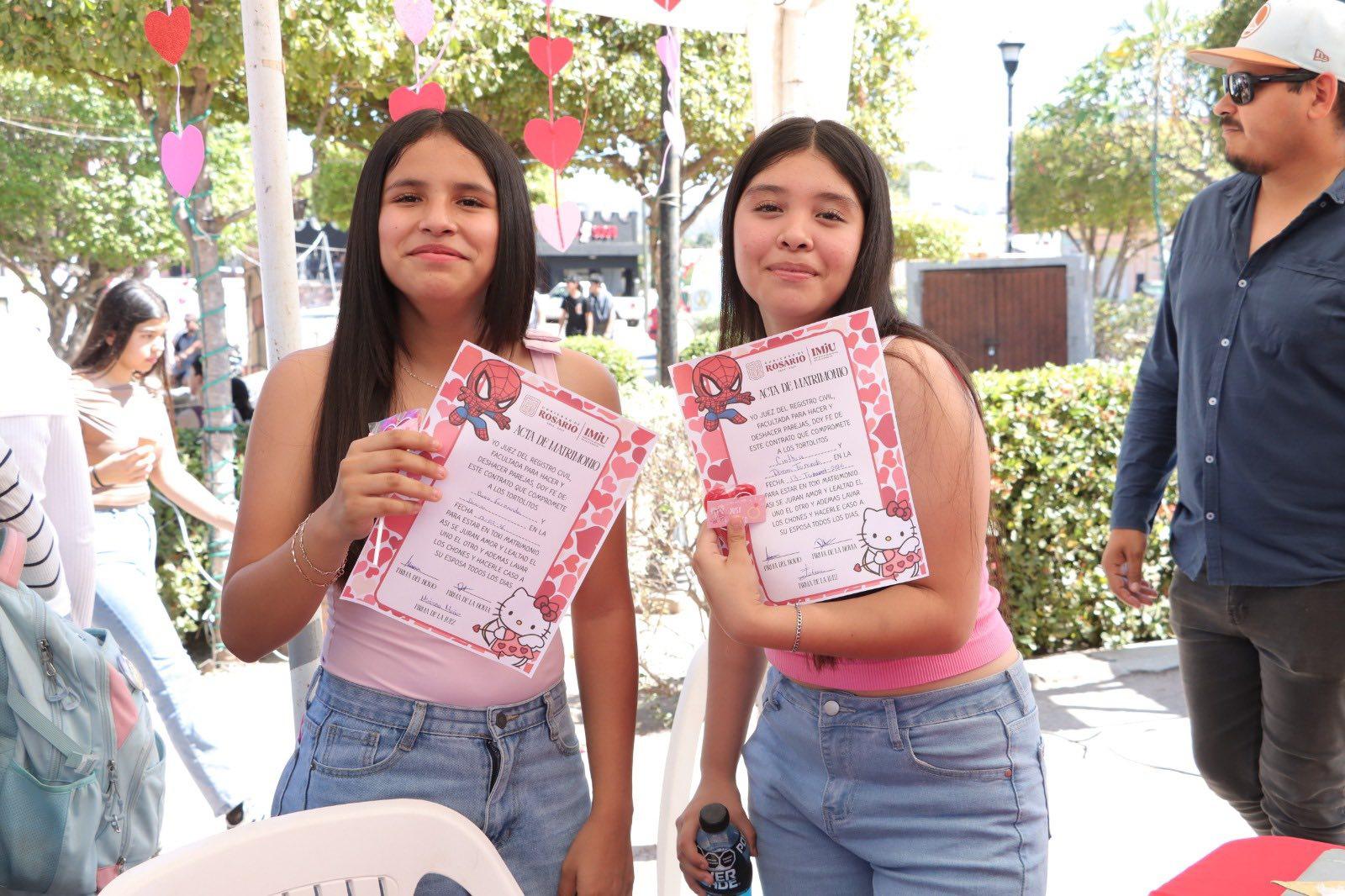 $!IMJU Rosario celebra el Día del Amor y la Amistad
