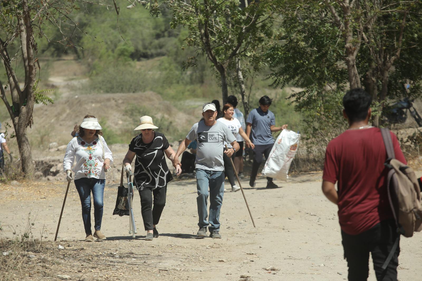 $!Con mega limpieza y otra actividades, celebra Conselva el ‘Picnic en el Río Presidio’