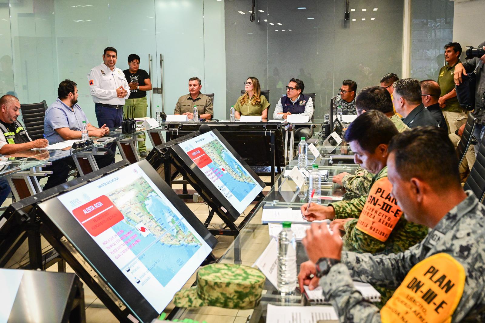 $!Simulan impacto de un huracán categoría 5 para evaluar respuesta de autoridades en Culiacán