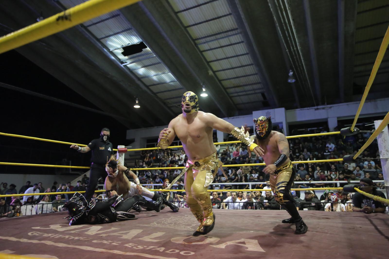 $!El Fiscal y Aerostar conquistan la noche de Revanchas de Project Lucha