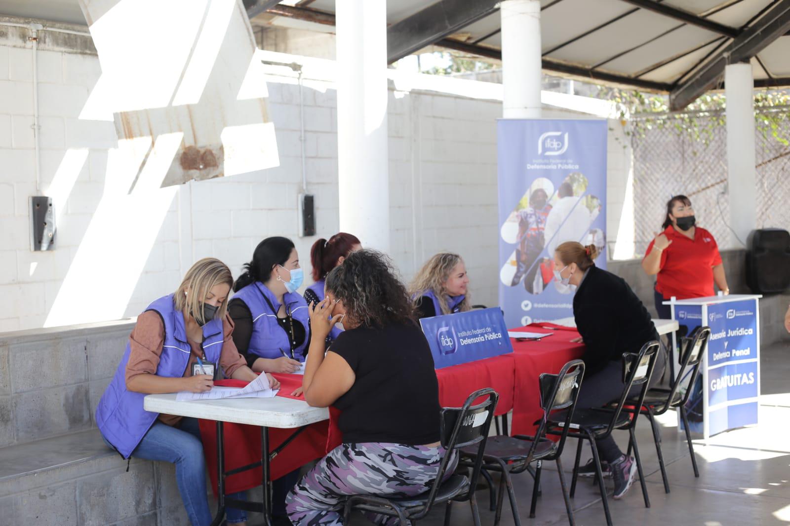 $!Instituto Federal de Defensoría Pública difunde sus servicios a internas del penal de El Castillo