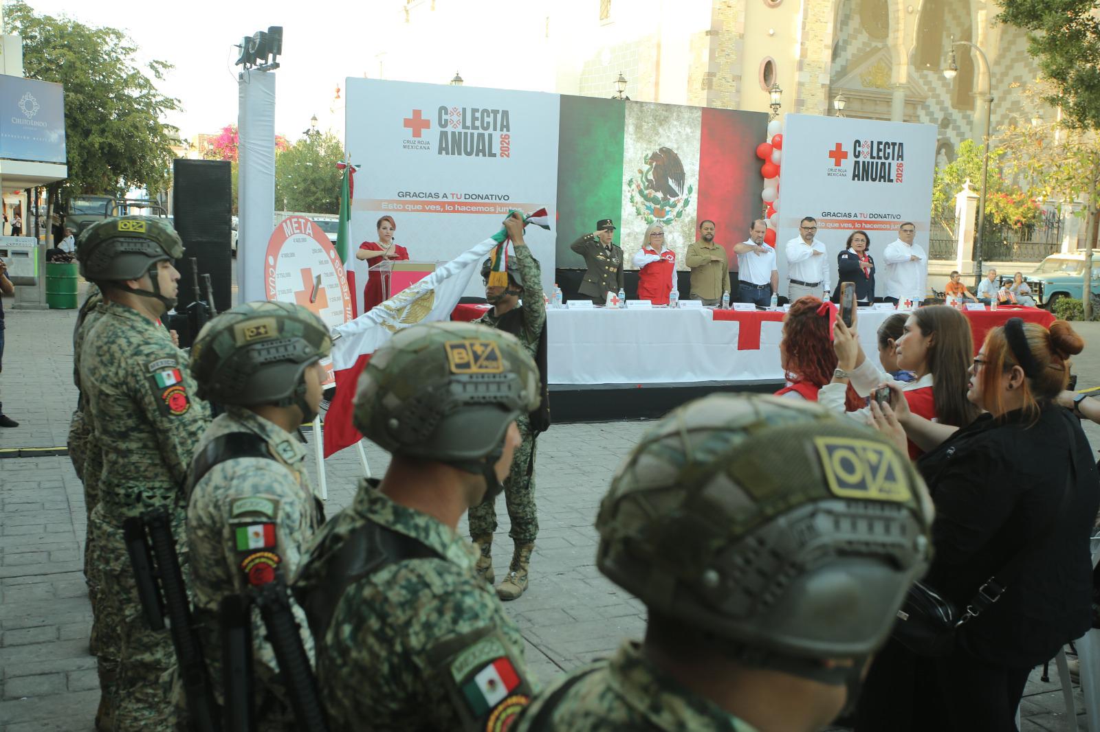 $!Arranca Colecta Anual de Cruz Roja en Mazatlán y recibe un millón 76 mil 500 pesos en donativos
