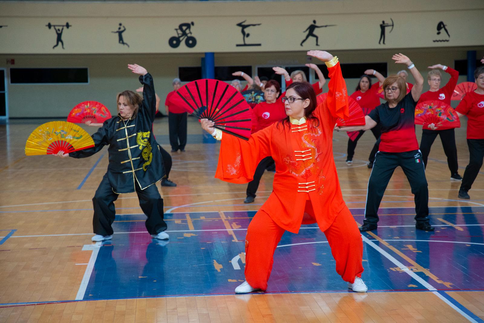 $!Realizan Clase Magna de Taijiquan en el Centro de Alto Rendimiento