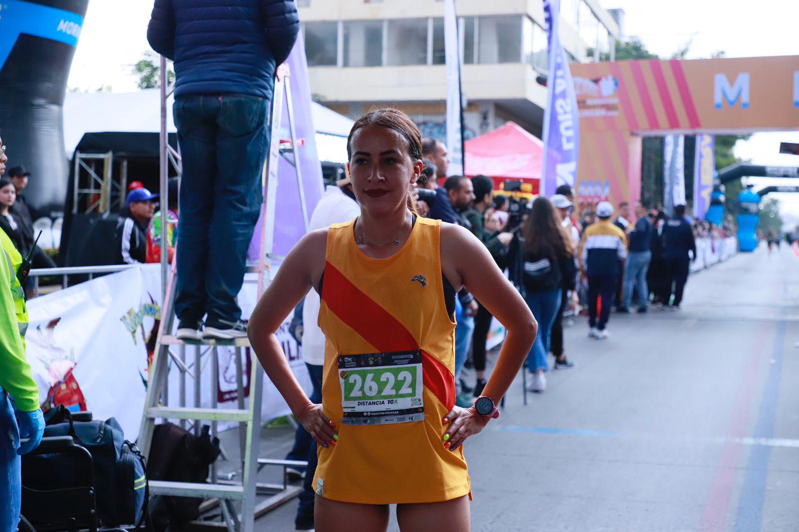 $!Mazatleca Norma Labrador conquista los 5K del Maratón de Culiacán