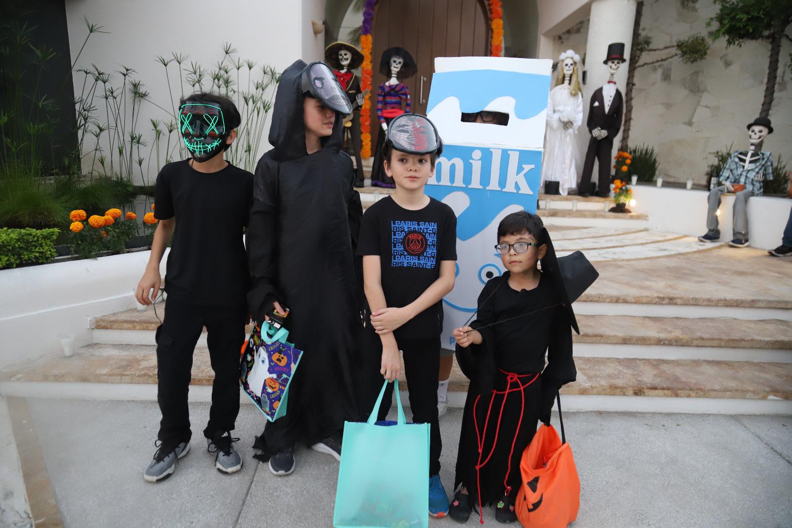 $!Familias de El Cid celebran Halloween con alegría y color en Mazatlán