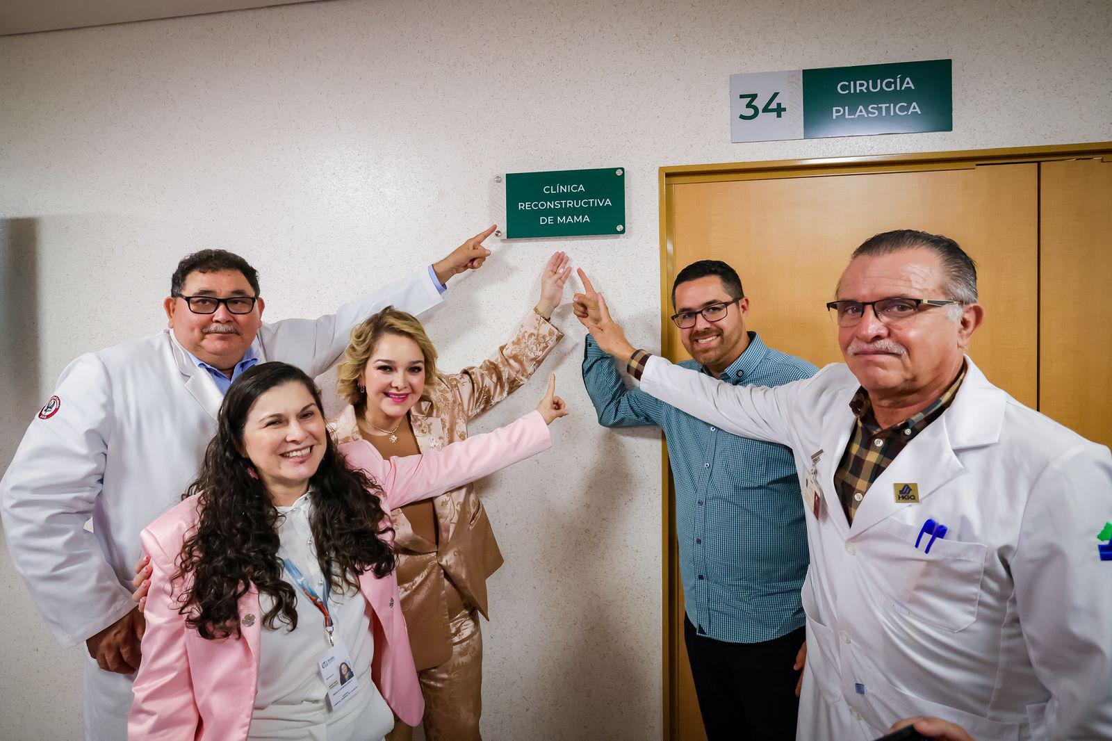 $!Inauguran en el Hospital IMSS Bienestar en Culiacán clínica reconstructiva de mama