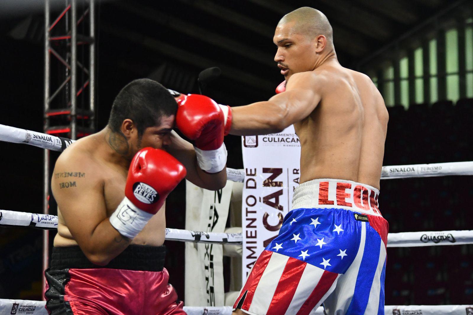 $!Emoción total en las preliminares a la pelea de Marco Verde