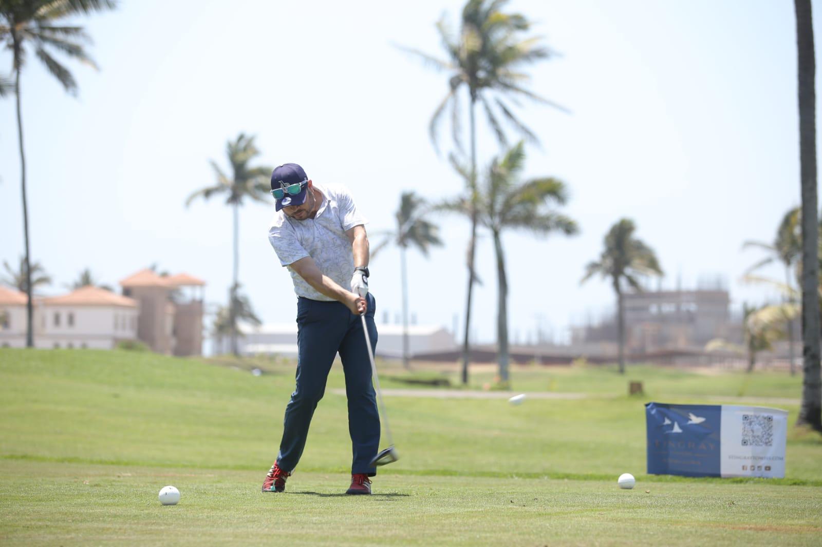 $!Cisneros y Rocha toman la punta en arranque del Torneo Anual de Golf Alhma