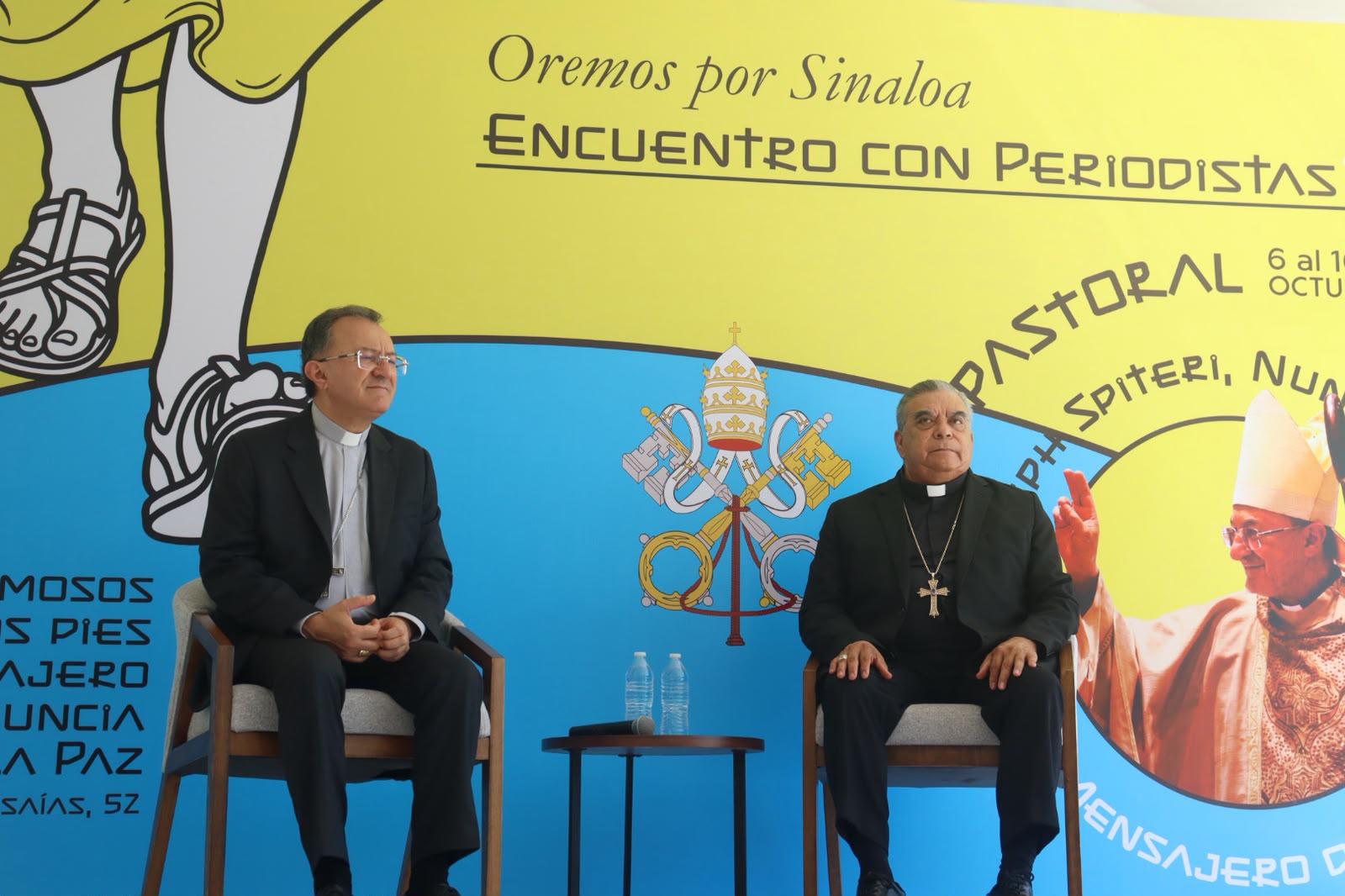 $!Llama Nuncio Apostólico a reconstruir el tejido social en Sinaloa; ‘a pesar de todo.. siguen trabajando a favor de la paz’