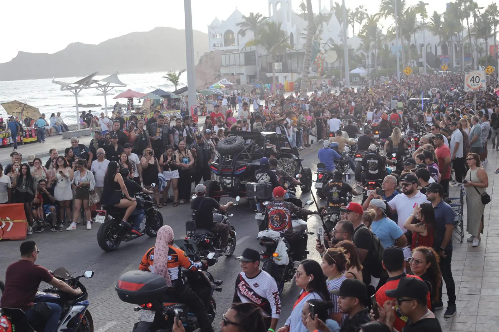 $!Semana Internacional de la Moto deja derrama de $800 millones y 90% de ocupación en Mazatlán
