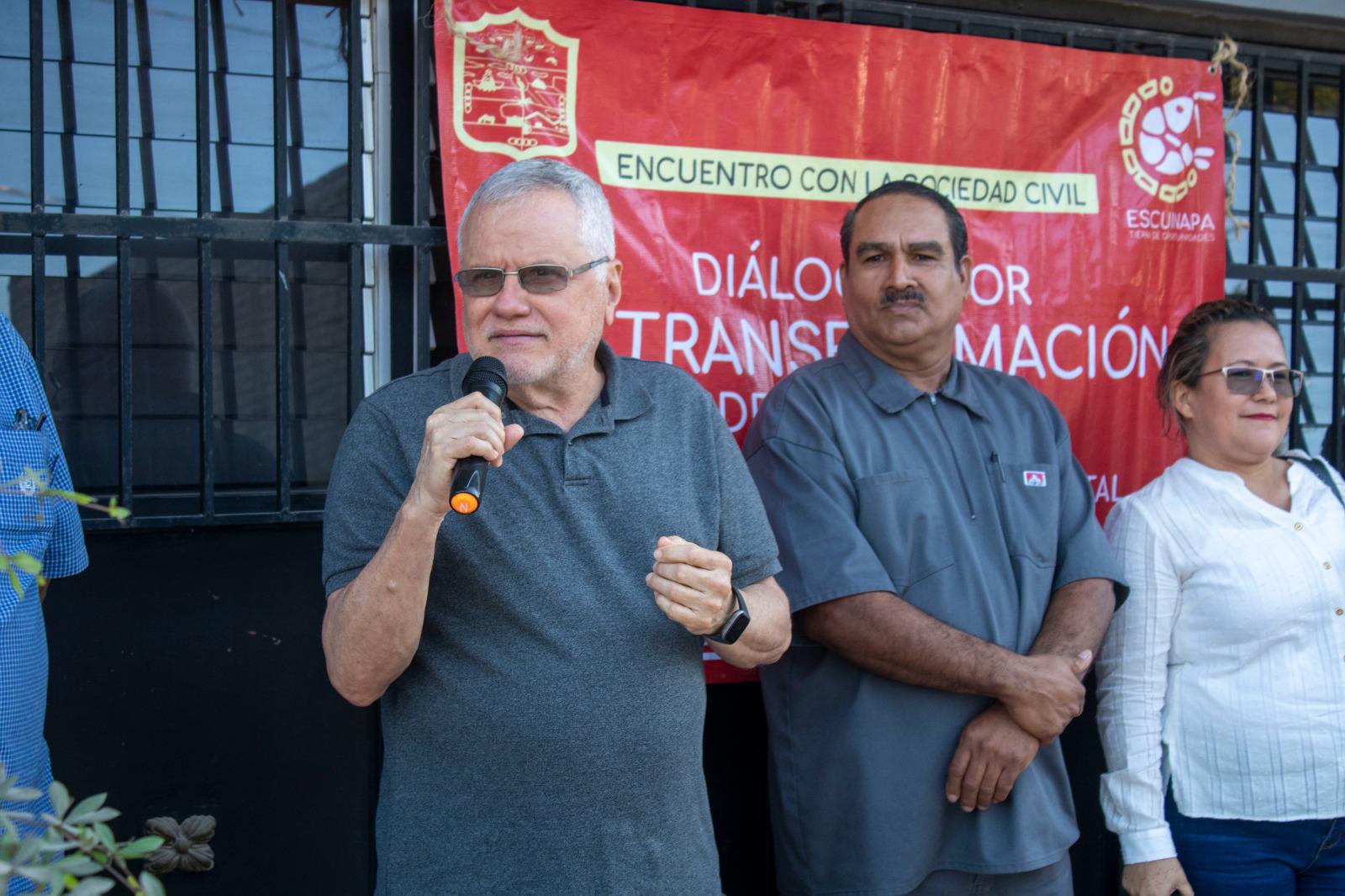 $!Vecinos de la Colonia Juárez plantean sus demandas a Alcalde de Escuinapa