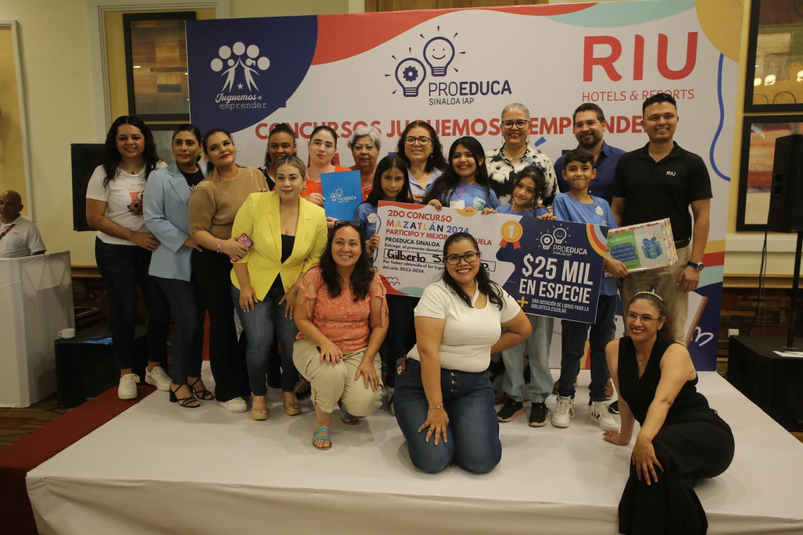 $!Celebran colorido concurso ‘Juguemos a Emprender’, en Mazatlán