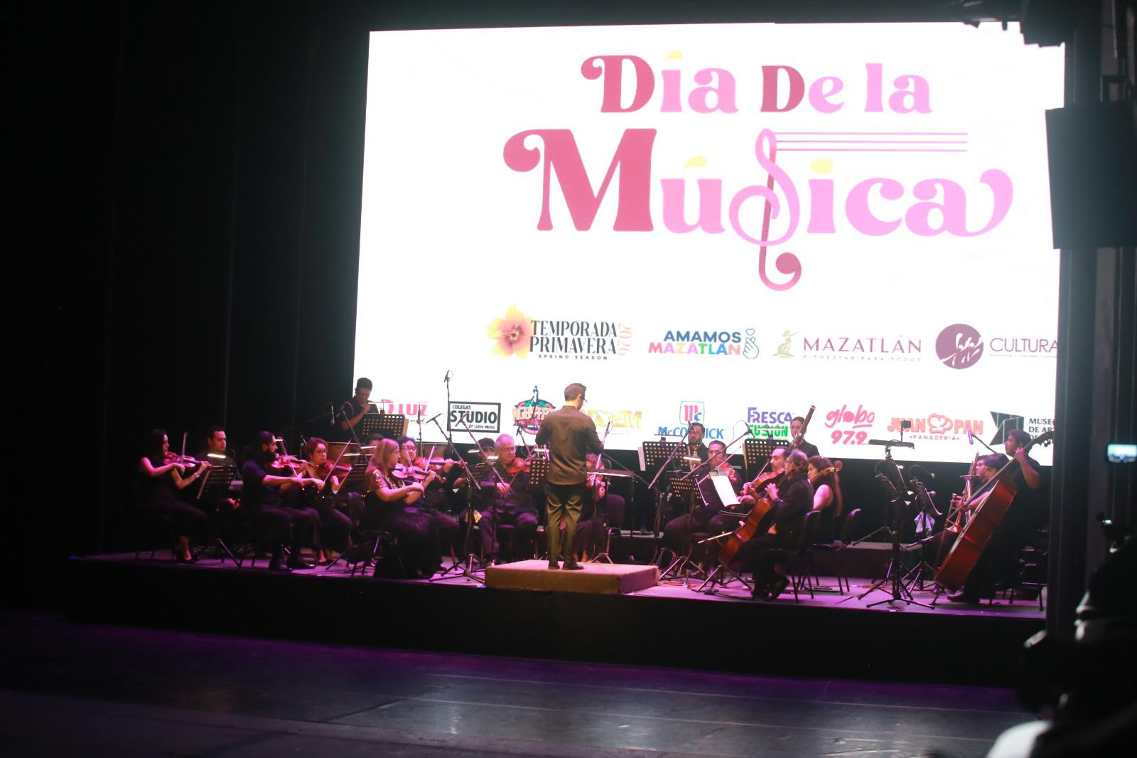 $!Convierte el Día de la Música a Mazatlán en un gran escenario cultural