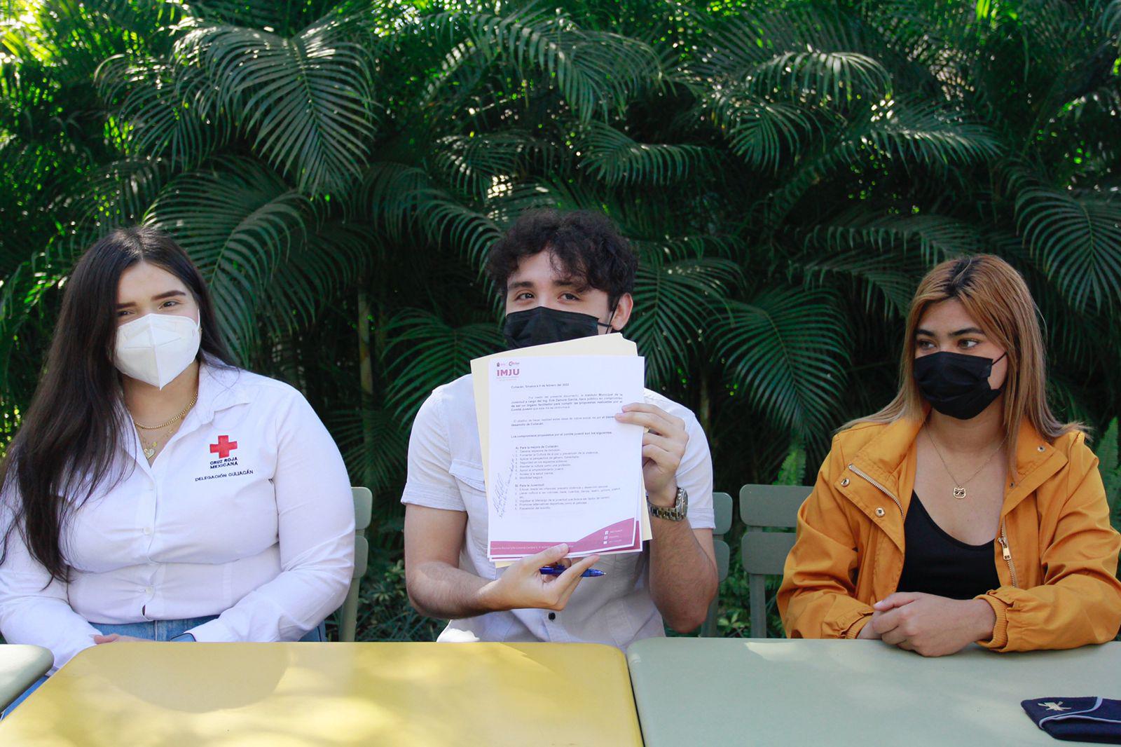 $!En Culiacán, Instituto Municipal de la Juventud firma compromisos para el periodo 2022-2024