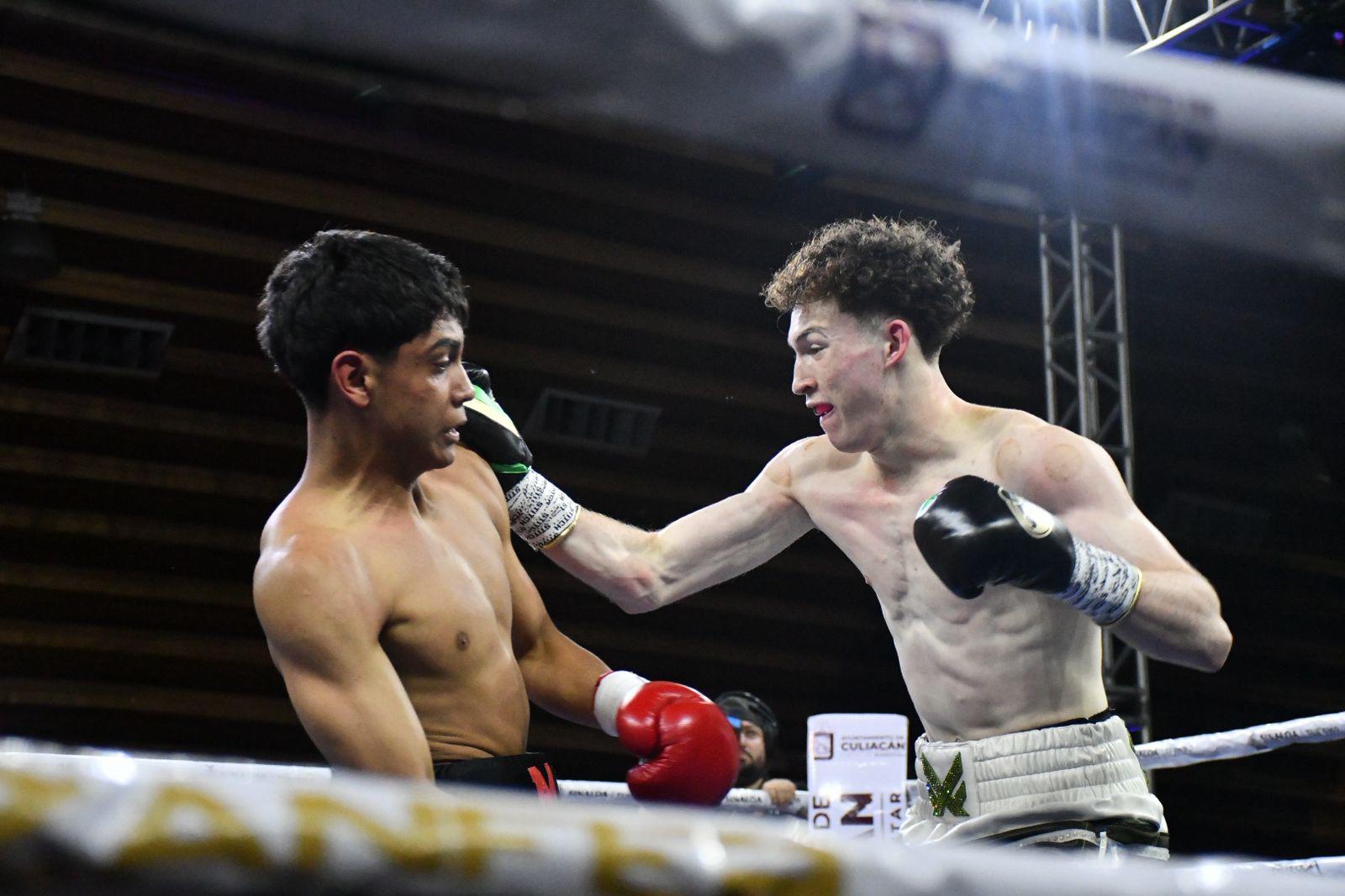 $!Emoción total en las preliminares a la pelea de Marco Verde