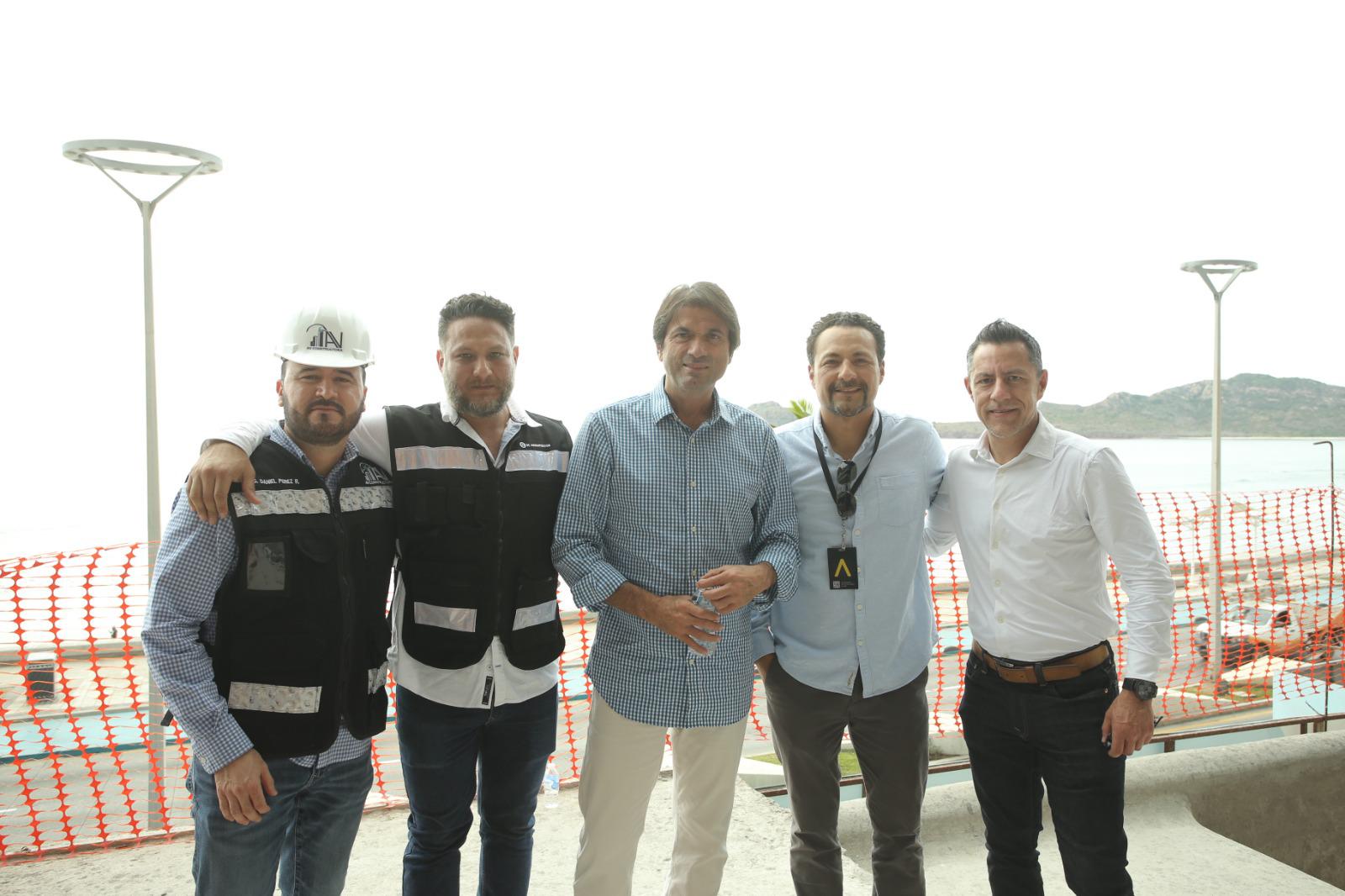 $!Daniel Pérez, Emilio Castañón, Luis Medina, Gaddiel Hernández, y Daniel Quiroz.