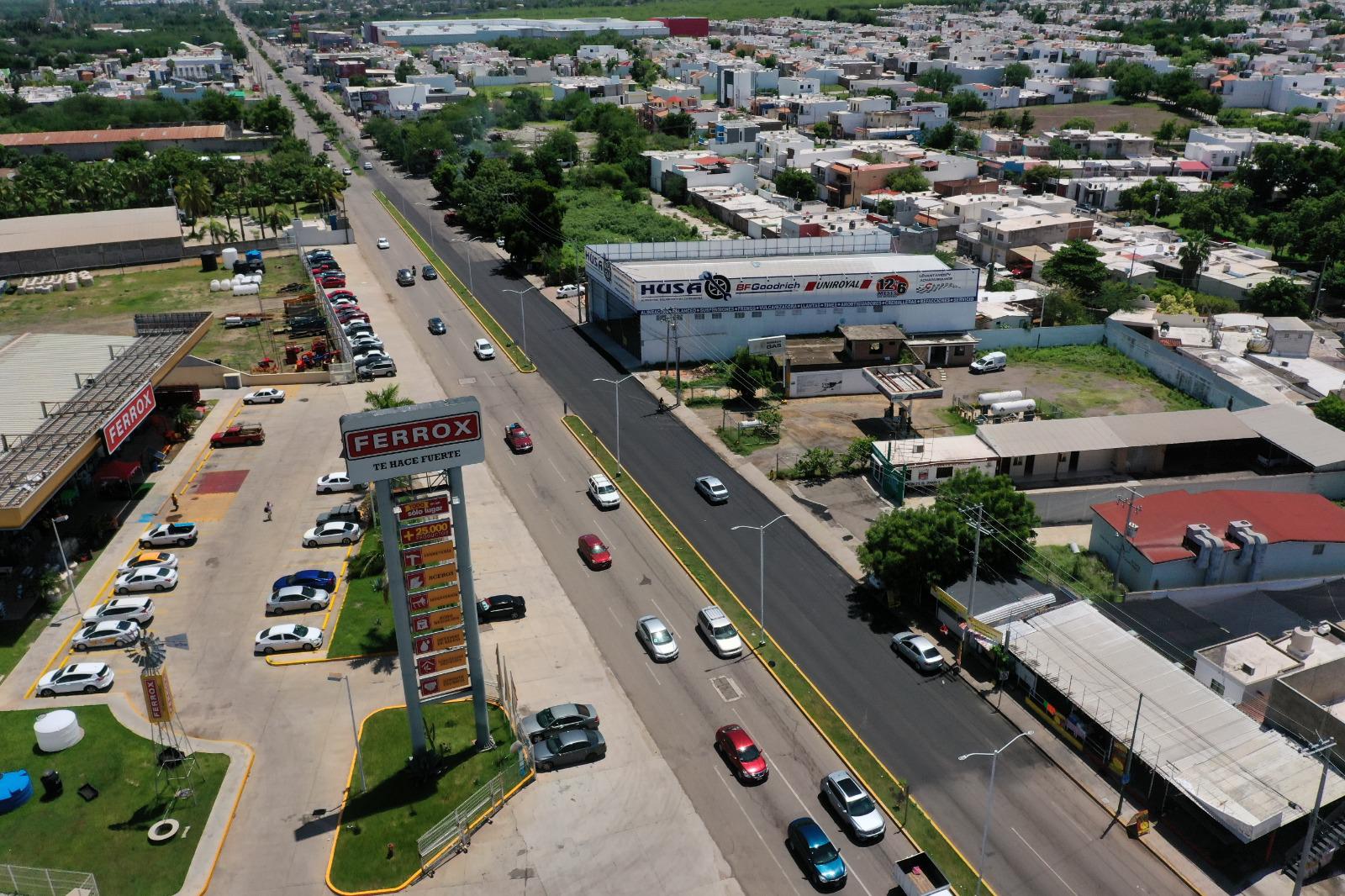 $!Avanza reencarpetado de bulevares en Las Quintas y El Barrio, en Culiacán