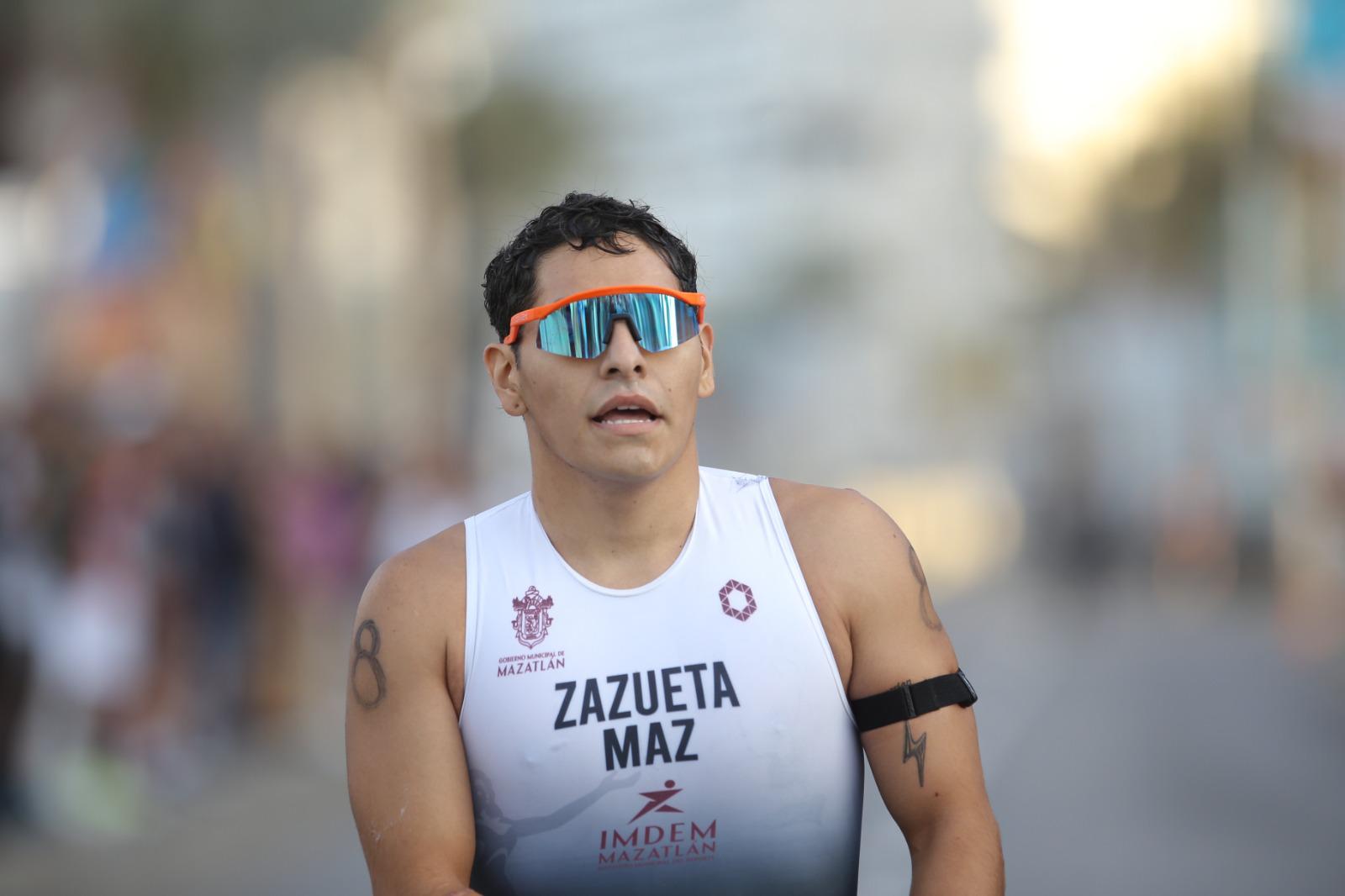 $!Impone condiciones Mazatlán en estatal de triatlón, en Juegos Conade