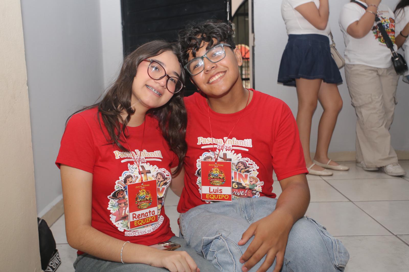 $!Renata Ramírez y Luis Erunes Morán.