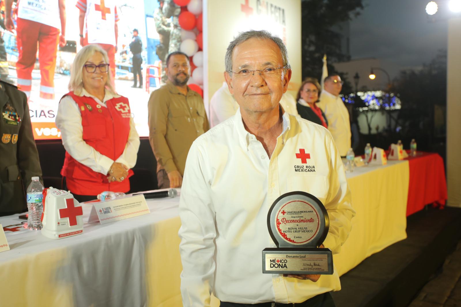$!Arranca Colecta Anual de Cruz Roja en Mazatlán y recibe un millón 76 mil 500 pesos en donativos
