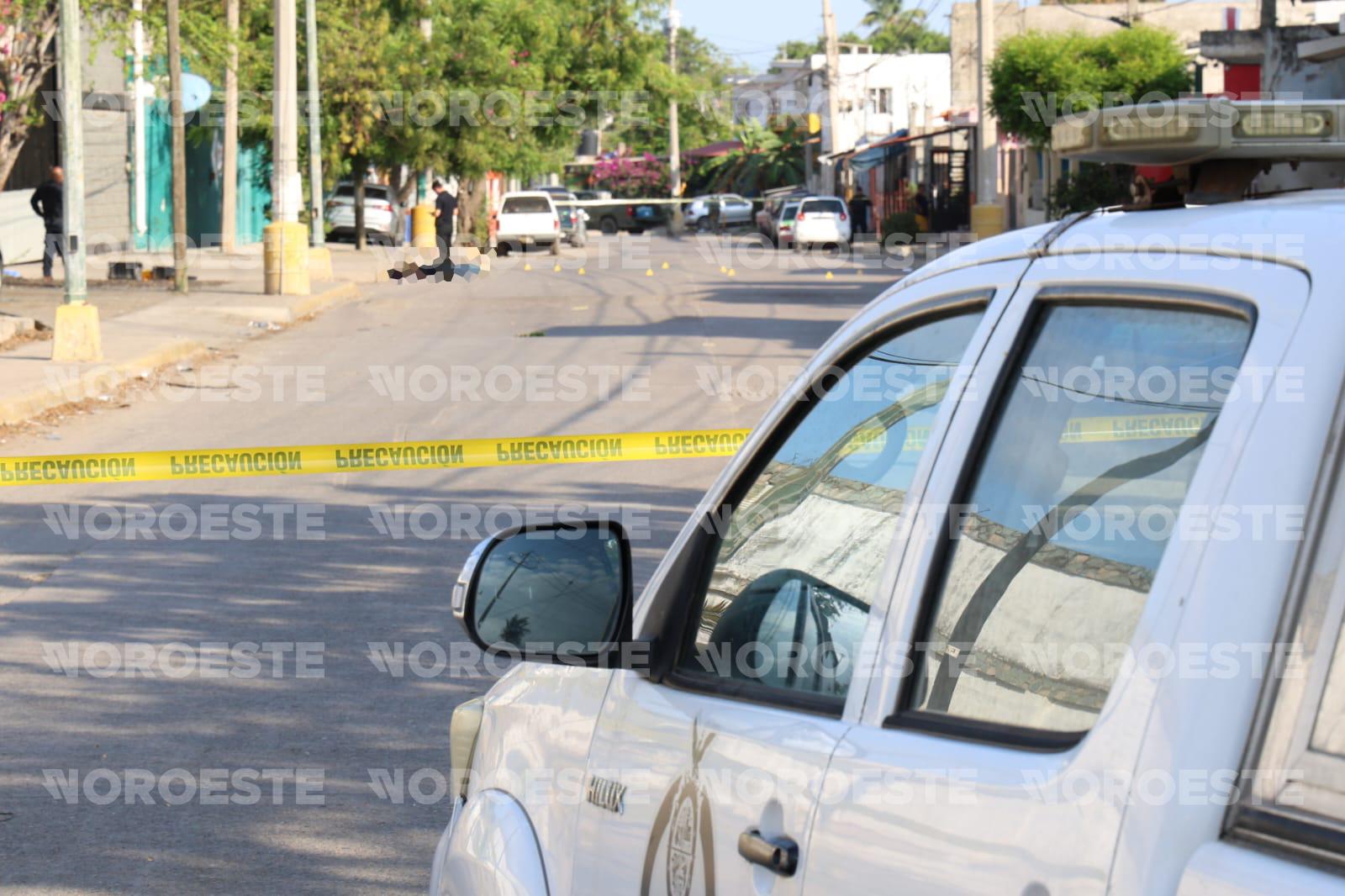 $!Matan a un hombre y dejan a otro herido en ataque a balazos en Mazatlán