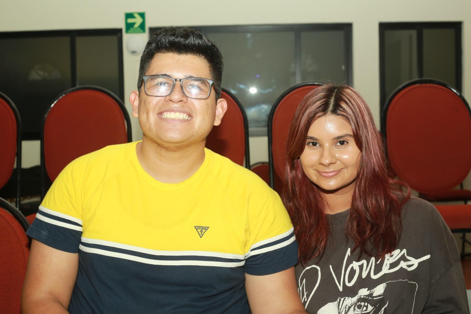 $!Francisco López y Emily Robles.