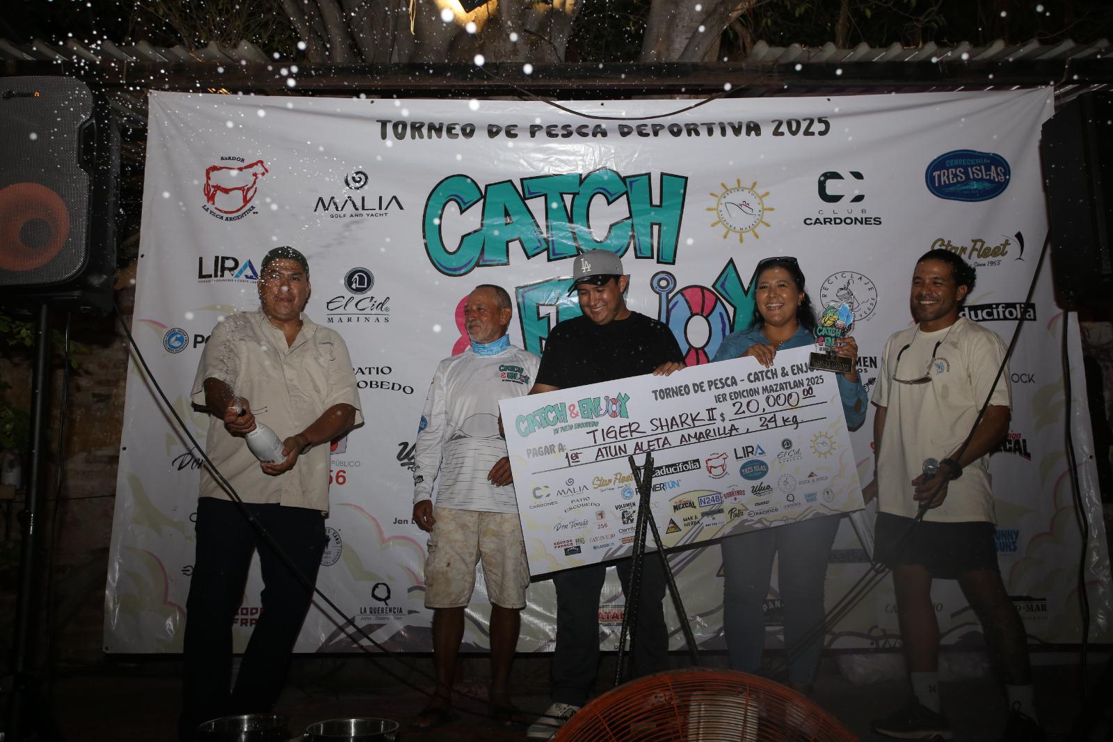 $!Pochonga se corona en el Torneo de Pesca Deportiva Catch &amp; Enjoy 2025